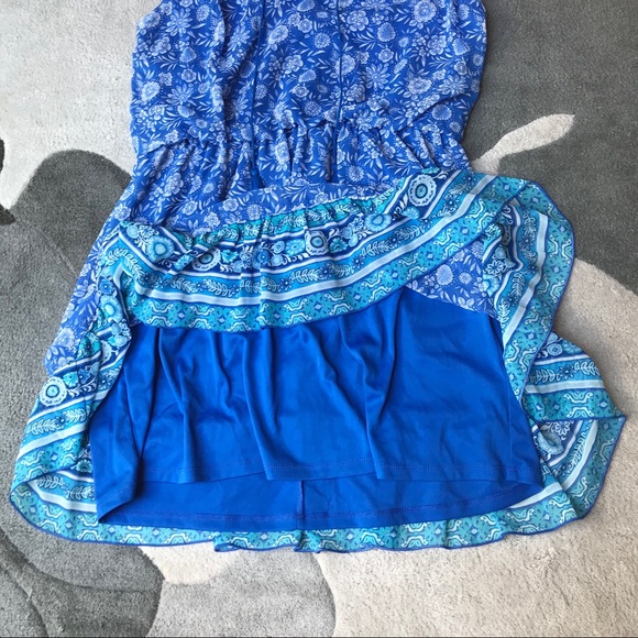 Lily Rose Blue Tassel Dress, NWT, Size L - Picture 13 of 16